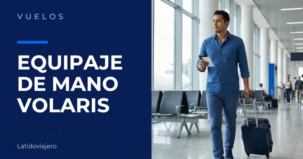 Equipaje de mano Volaris: medidas