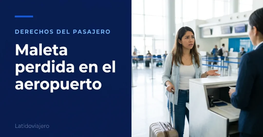 Maleta perdida en el aeropuerto: qué hacer y cómo reclamar