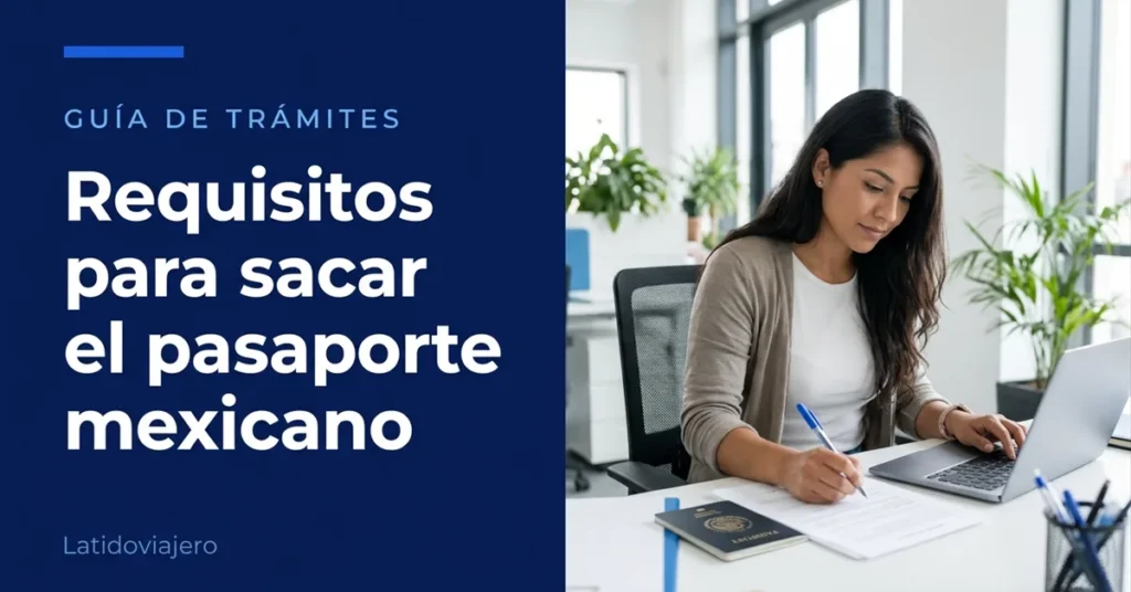 Requisitos para sacar el pasaporte mexicano por primera vez