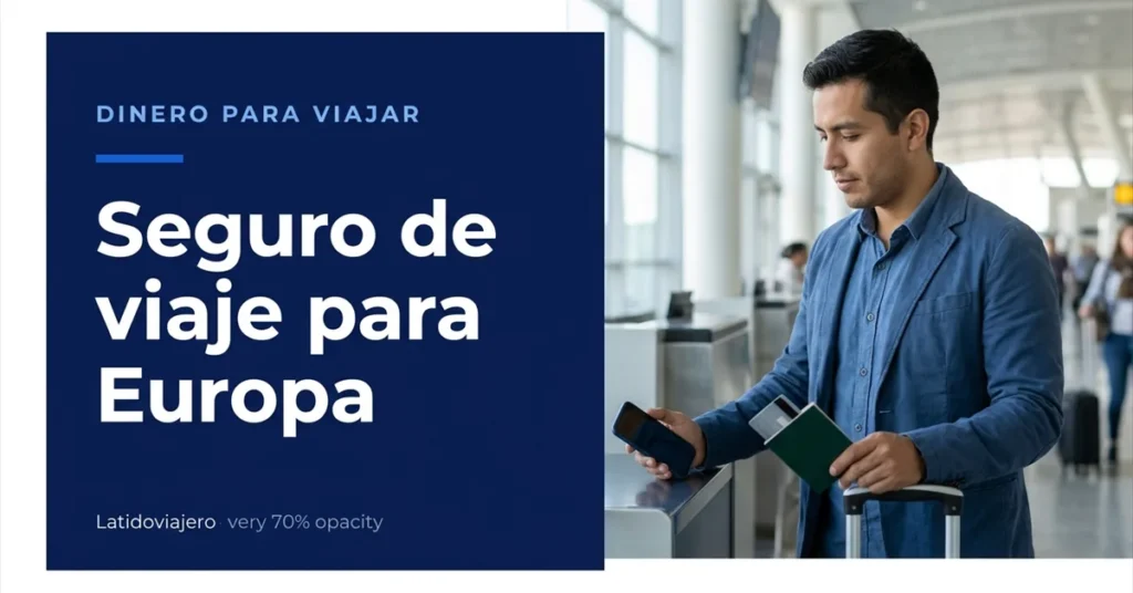 Seguro de viaje para Europa: ¿es obligatorio para mexicanos?
