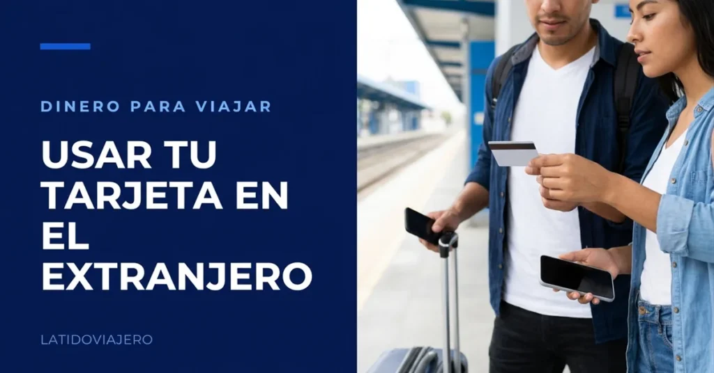 Usar tu tarjeta en el extranjero: comisiones que debes revisar