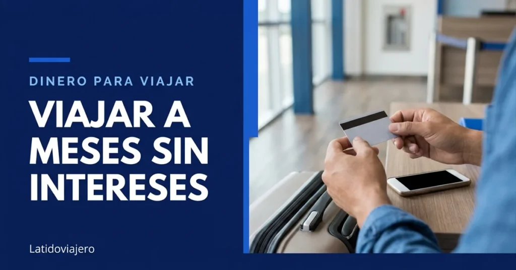 Viajar a meses sin intereses: cómo hacerlo sin endeudarte